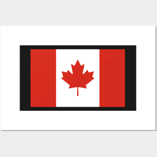 The Maple Leaf Canadian Flag for Canada - Plain and Simple Posters and Art